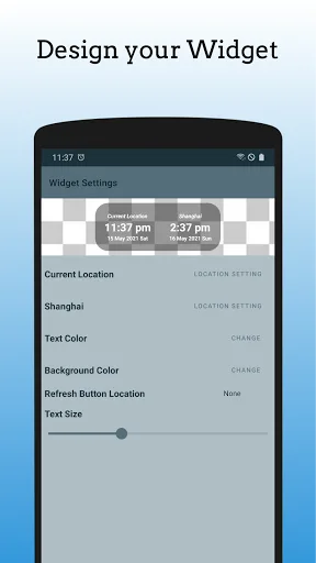 World Clock - TimeZone Widget screenshot 3