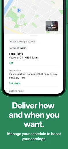 Bolt Food Courier screenshot 4
