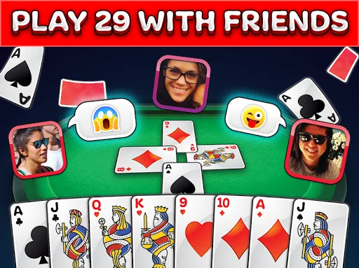 Card Game 29 - Multiplayer Pro screenshot 1