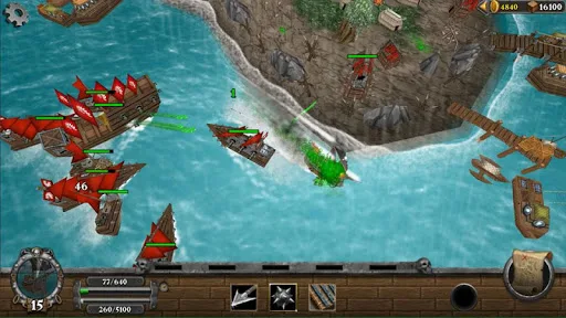 Shooty Seas: Pirate Ship Game screenshot 4