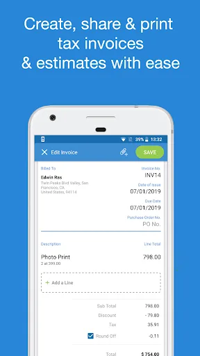 GST Invoice Billing Inventory screenshot 2