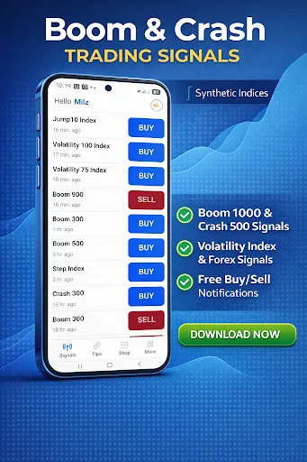 Boom & Crash - Trading Signals screenshot 1