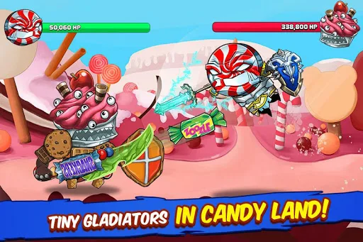 Tiny Gladiators: Tournament screenshot 1