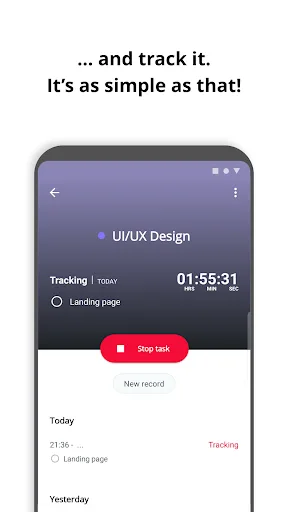 Boosted Time Tracker screenshot 4