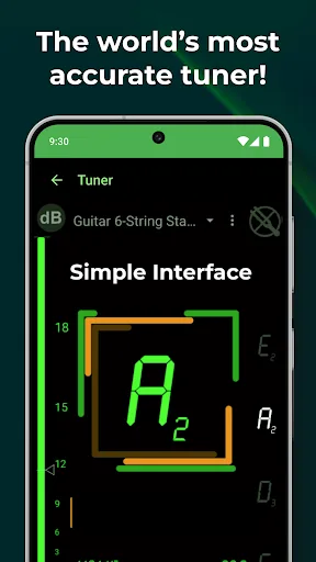 DaTuner: Tuner & Metronome screenshot 1