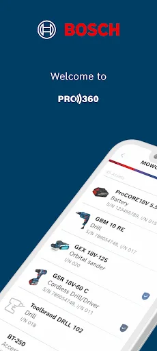 Bosch PRO360 screenshot 1