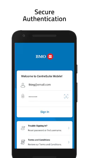 BMO CentreSuite screenshot 1