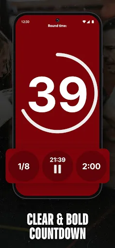 Boxing timer (stopwatch) screenshot 4
