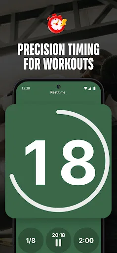 Boxing timer (stopwatch) screenshot 5