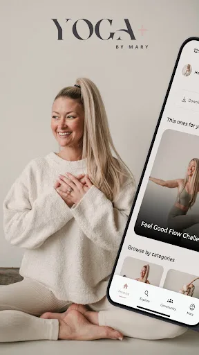 Yoga+ Daily Stretching By Mary screenshot 1