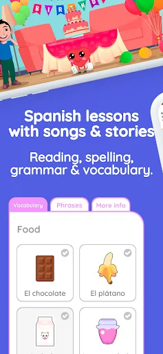 Loritos Learn Spanish for Kids screenshot 3