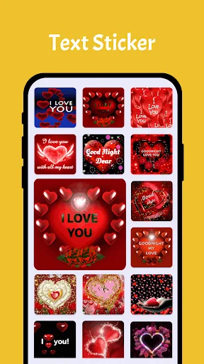 WASticker Love Sticker Gifs screenshot 3
