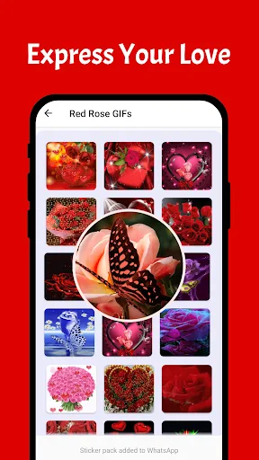 WASticker Love Sticker Gifs screenshot 4