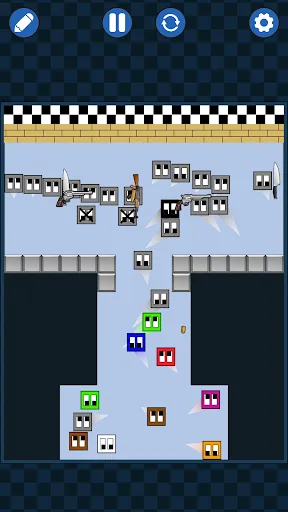 Square Race Simple screenshot 1