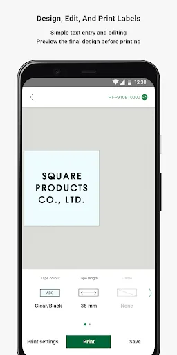 P-touch Design&Print 2 screenshot 4