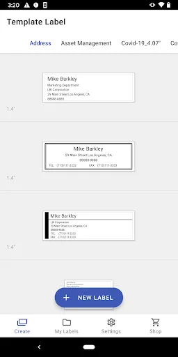 Brother iPrint&Label screenshot 1