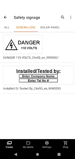 Brother Pro Label Tool screenshot 2