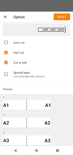 Brother Pro Label Tool screenshot 5