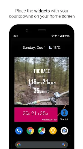 Time Until: Countdowns, Widget screenshot 4