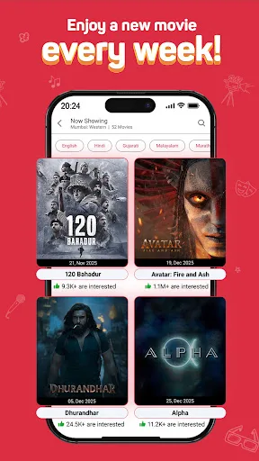 BookMyShow | Movies & Events screenshot 2
