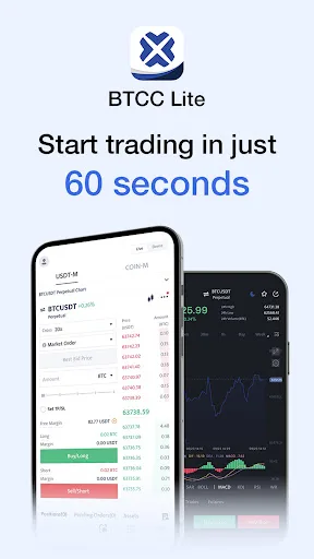 BTCC Lite: Trade BTC & ETH screenshot 1