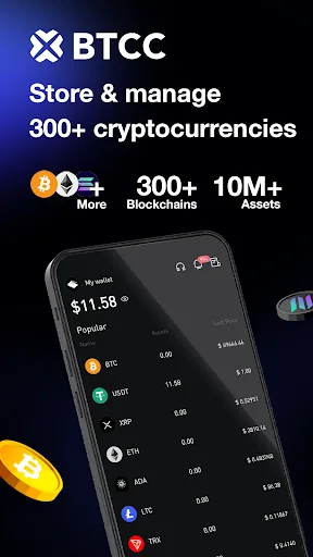 BTCC Wallet: Crypto & Bitcoin screenshot 2