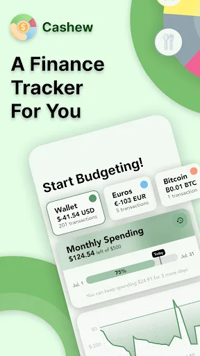 Cashew—Expense Budget Tracker screenshot 1