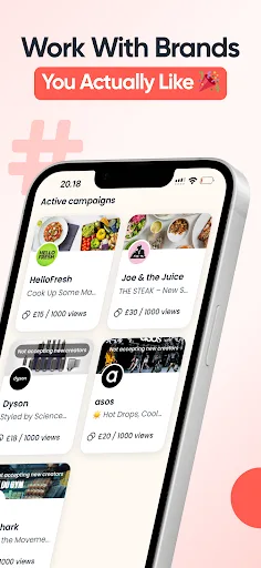 Burst - Get paid for views screenshot 2