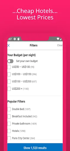Booking Hotel, Motel & Hostel screenshot 5