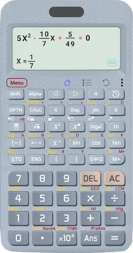 Real Scientific Calculator screenshot 1