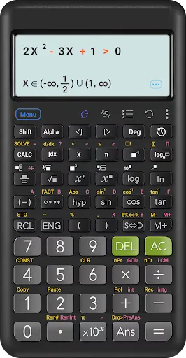 Real Scientific Calculator screenshot 2