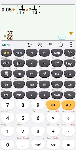 Real Scientific Calculator screenshot 3