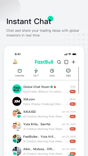 FastBull:Financial Charts&Chat screenshot 1