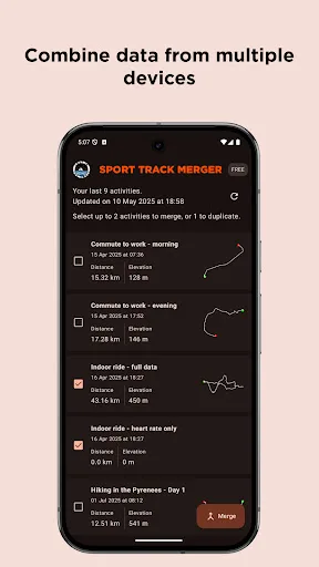 Sport Track Merger screenshot 3