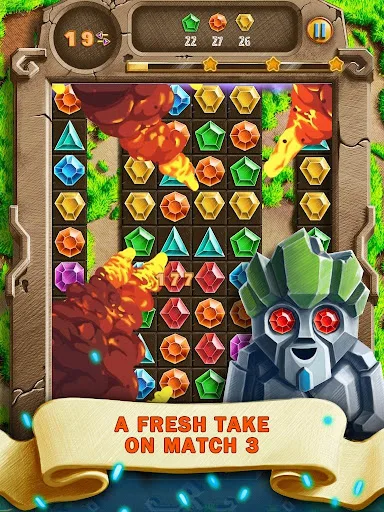 Doodle Jewels Match 3 screenshot 1