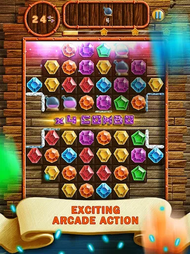 Doodle Jewels Match 3 screenshot 4