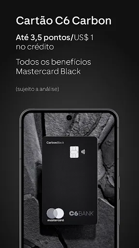 C6 Bank: Cartão, Conta e Mais! screenshot 3