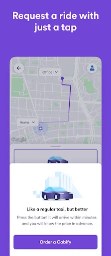Cabify screenshot 2