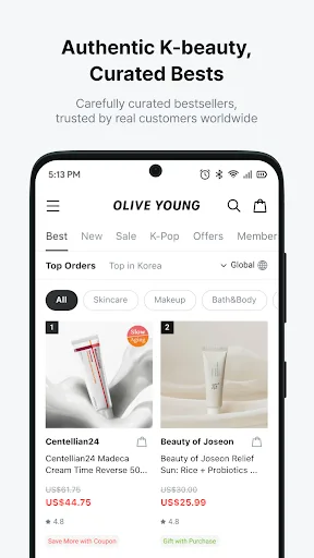 OLIVE YOUNG Global screenshot 3