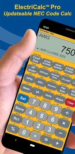 ElectriCalc Pro Calculator screenshot 1