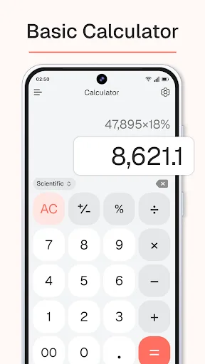 Calculator: Simple Calculator screenshot 1