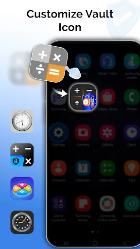 Calculator Locker: Clock Vault screenshot 4