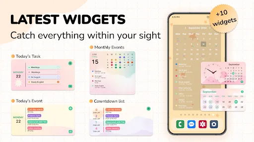 Cute Calendar Schedule Planner screenshot 3