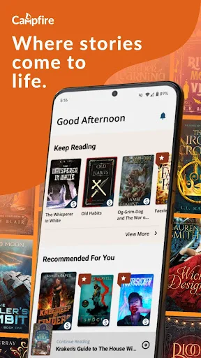 Campfire: eBooks & Extras screenshot 1