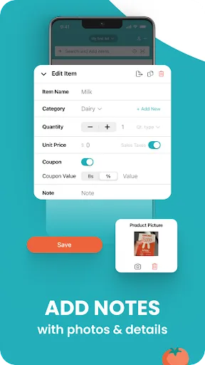 Grocery List App - Out of Milk screenshot 5