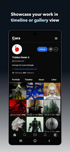 Cara: Art & Social screenshot 1