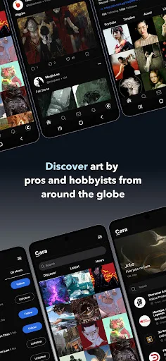 Cara: Art & Social screenshot 2