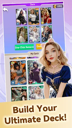 Card Girls: Easy Battle screenshot 2
