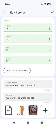 Car service tracker screenshot 5