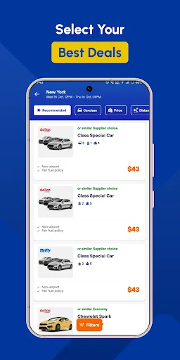 Rent a Car・Cheap Rental Cars screenshot 3